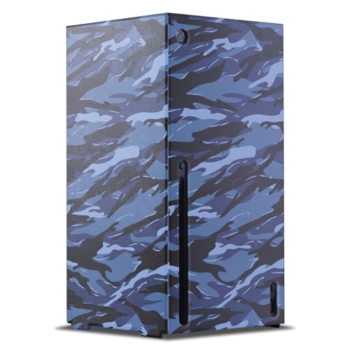 Skin Xbox Series X Bleu Camo Protection Anti-Rayures