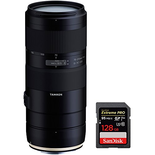 Tamron 70-210mm F/4 Di VC USD Telephoto Zoom Lens for Full-Frame Nikon DSLR