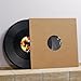 Facmogu 20PCS 12 Inch Brown Kraft Paper Vinyl Record Inner Sleeves, 110gsm Paper Poly Lined Vinyl Covers, 33 RPM Anti Static & Acid Free Record Album Sleeves Protective Jackets for LP Records Storage