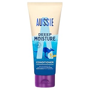 Aussie Deeep Moisture Vegan Hair Conditioner – For Very Dry, Thick and Curly Hair – With Avocado Oil, Jojoba Oil and Macadamia Nut Oil, 200ml