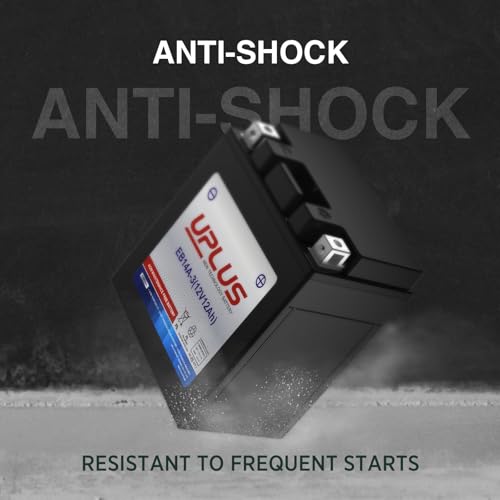 Image of UPLUS YTX14AHL-BS Motorcycle Battery, EB14A-3 12V 12Ah SLA Batteries Maintenance Free Scooter ATV AGM Battery, Replacement for PTX14AHL-BS, GTX14AHL-BS, YUAM62H4L, YB14L-A2, 12N14-3A, YB14L-B2, ETX15L