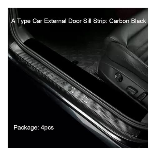 Protector de umbral antipatadas Audi Q4 E-Tron 2022-2025 en cuero PU para interior y maletero 2