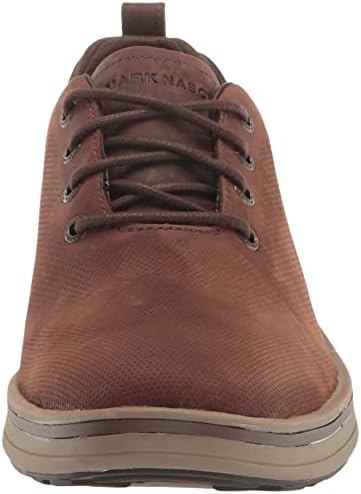 Skechers Mark Nason Men's Perf/Emboss Leather Oxford, BRN, 14 | Image 1