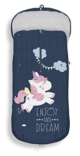 Saco POLAR de Invierno de Silla de Paseo - (Universal-Bugaboo-Mclaren) - Color: Vaquero - OFERTA