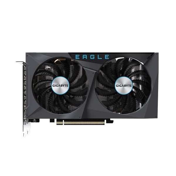 Gigabyte GeForce RTX 3050 Eagle 8GB Grafikkarte GV-N3050EAGLE-8GD, Schwarz – Bild 10