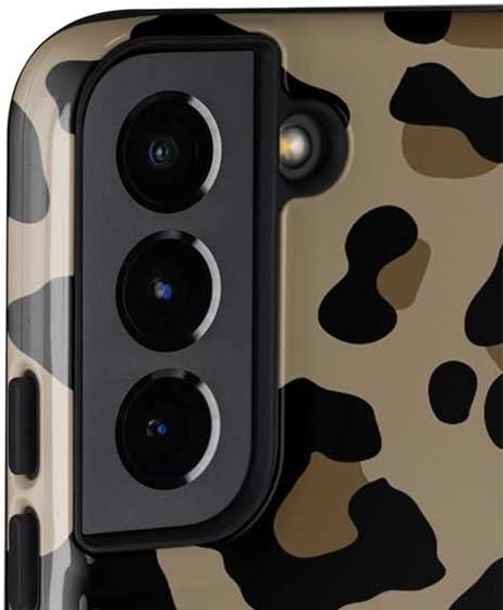 Skinit Pro Phone Case Compatible with Galaxy S22 - Leopard Print Design