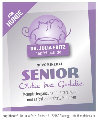 napfcheck Novomineral Senior - Rundumversorgung für ältere Hunde - 500 g