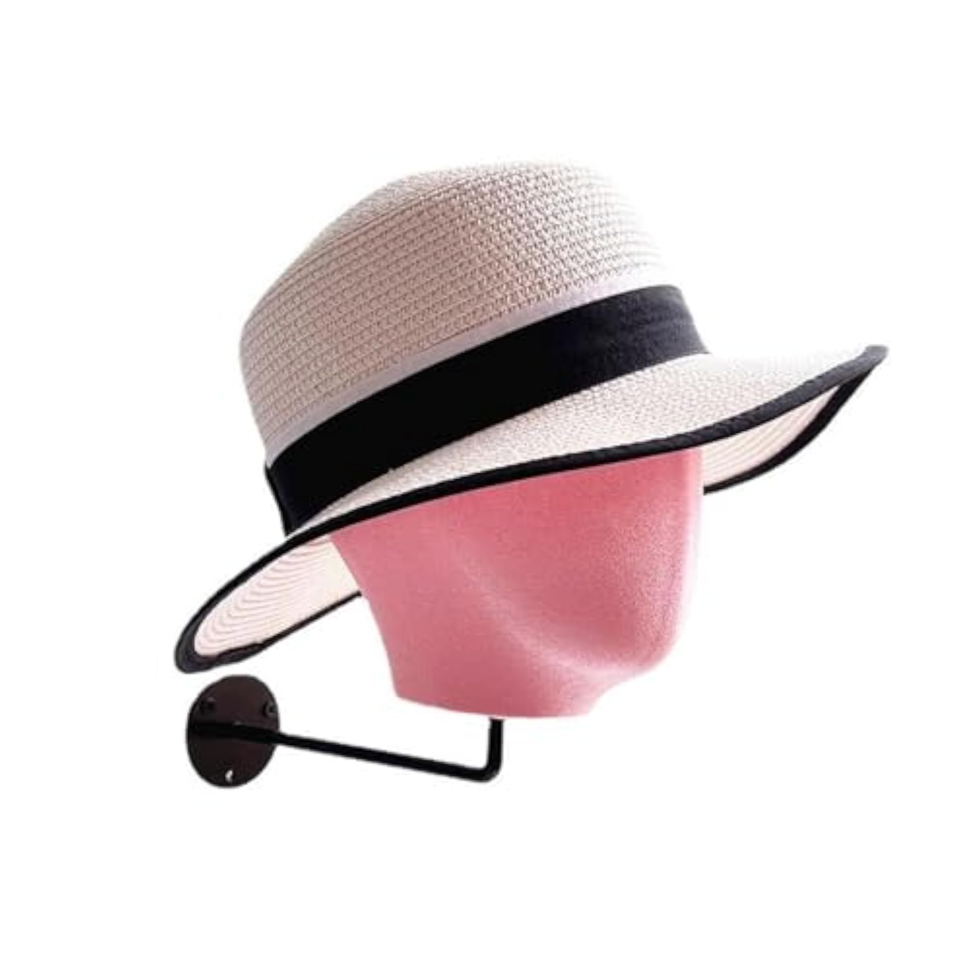 Mannequin Head Wall Mount Hairpiece Display Model