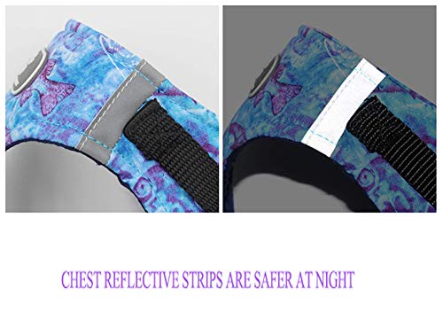 Cat Harness for Walking, Adjustable Vest Harnesses, Small Cats Soft Mesh Harness, Pet Kitten Traction Rope with &1 Metal Leash Ring - Image 6