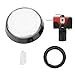 NITRIP ABS 60mm Grande Pulsante Illuminato a LED Rotondo con microinterruttore per Macchina da Gioco Arcade