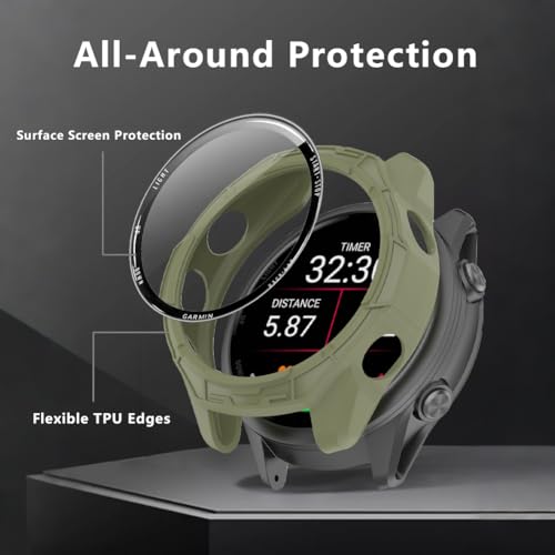 Protection écran Garmin Forerunner 970 anti-bulle et anti-choc - 4
