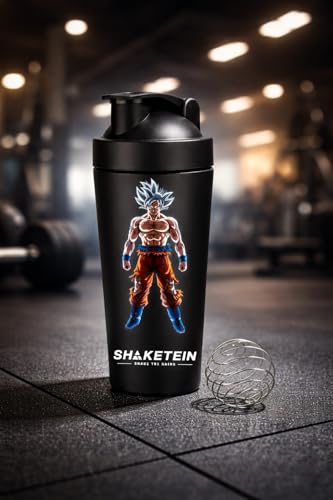 Image of Stainless Steel Gym Shaker Bottle 750ml | Leak Proof Protein Mixer Shaker | BPA Free | Metal Sports Water Bottle for Gym, Workout & Fitness