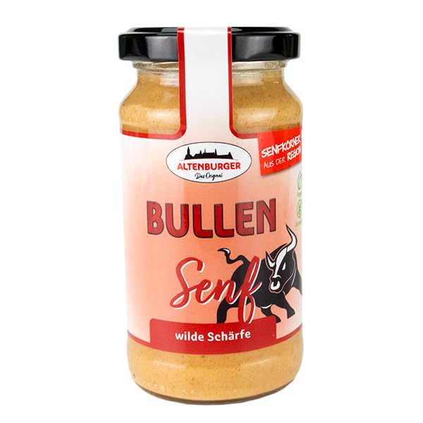 Bullen Senf (200ml Glas)