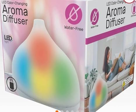 LED Color-Changing Water-Free Aroma Diffuser