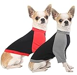 Sychien Dog Quick Dry Shirts,Summer Raglan Lightweight Blank Small Clothes,Dogs Sun Protection Tshir
