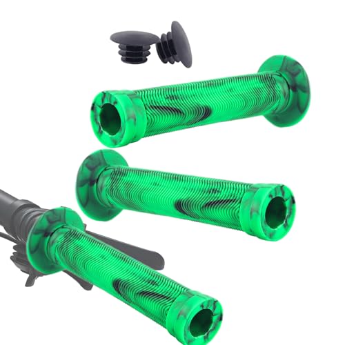自転車用のハンドルバーグリップ、大人用の自転車ハンドルバーグリップ,2xラバーバイクハンドルバーラップ | マウンテンサイクルの三輪車用の非滑りの快適な人間工学に基づいたブラケット拡張