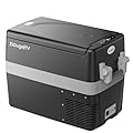 BougeRV 12V Fridge Freezer Portable Car Fridge 42 Quart Portable Refrigerator 12V/24V DC 110~240 Volt AC for RV Camper Truck Jeep Pickup SUV Van Boat, Camping Tailgating Road Trip Outdoor Travel