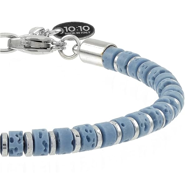 Pulsera de Piedras Naturales Ajustable 10:10 Unisex miniatura 4
