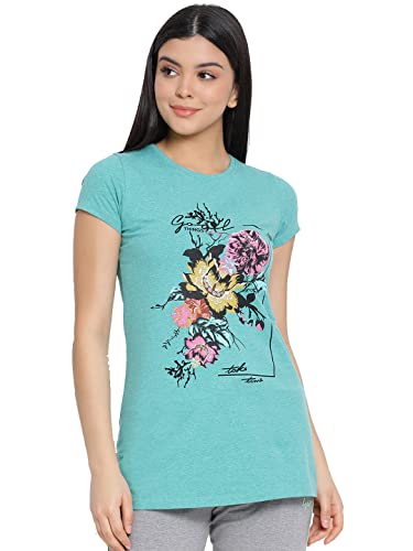 Image of Lyra Women's Cotton Regular Fit T-Shirt