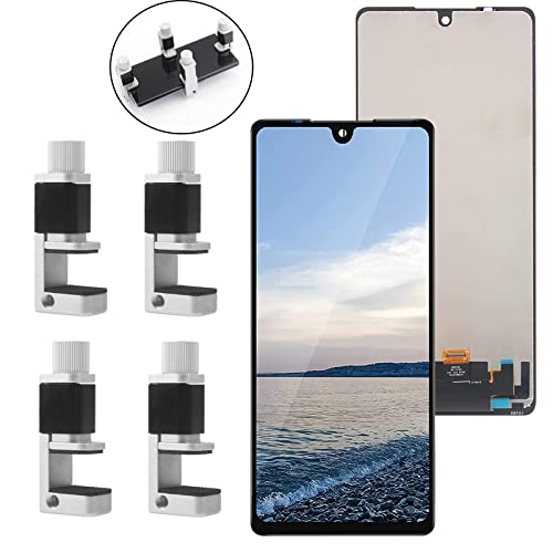 YWLRONG Replacement for LG Stylo 6 Q730 Q730AM Q730TM Q730NM LCD Display Touch Screen Digitizer Assembly with Tools+4PCS Adjustable Fastening Clamps