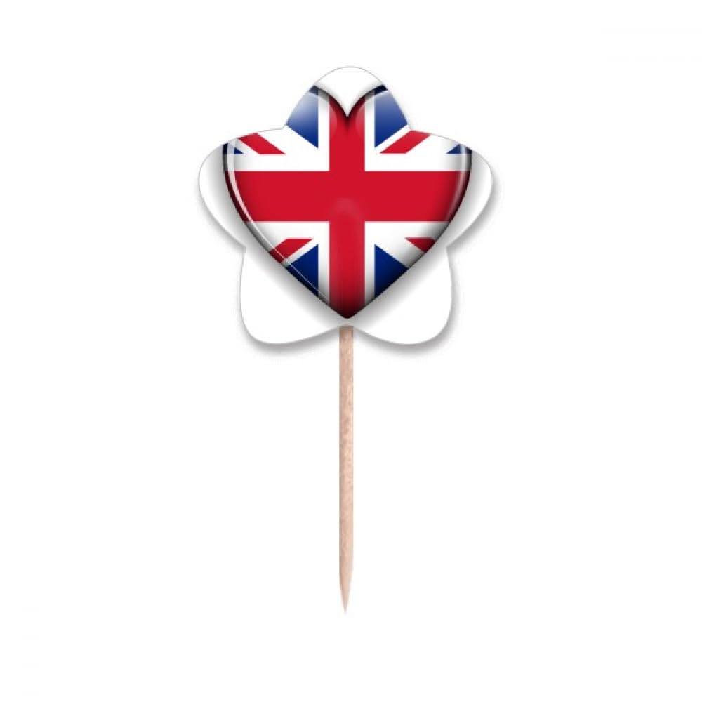 Cure-dents drapeau britannique Union Jack pour buffet et cocktail