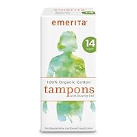 Algopix Similar Product 14 - Organic Cotton Super Applicator Tampons