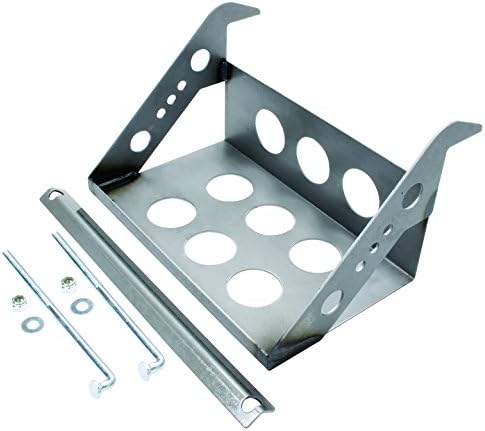 Allstar ALL76100 11-3/4" Wide x 7-1/4" Deep Lightweight Steel Battery Mounting Box