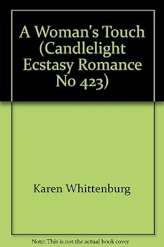 Paperback A Woman's Touch (Candlelight Ecstasy Romance, No 423) Book