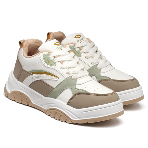 Image of ASIAN Women NANCY-01 Sneakers and Casual wear Shoes with Laces, Lightweight and Comfortable Shoes for Parties, as Well as Gym and Sports for Women & Girls with Stylish Design