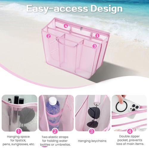 Image of XYFuuee Beach Bag Organizer Insert for Large Simple Modern Bag Accessory