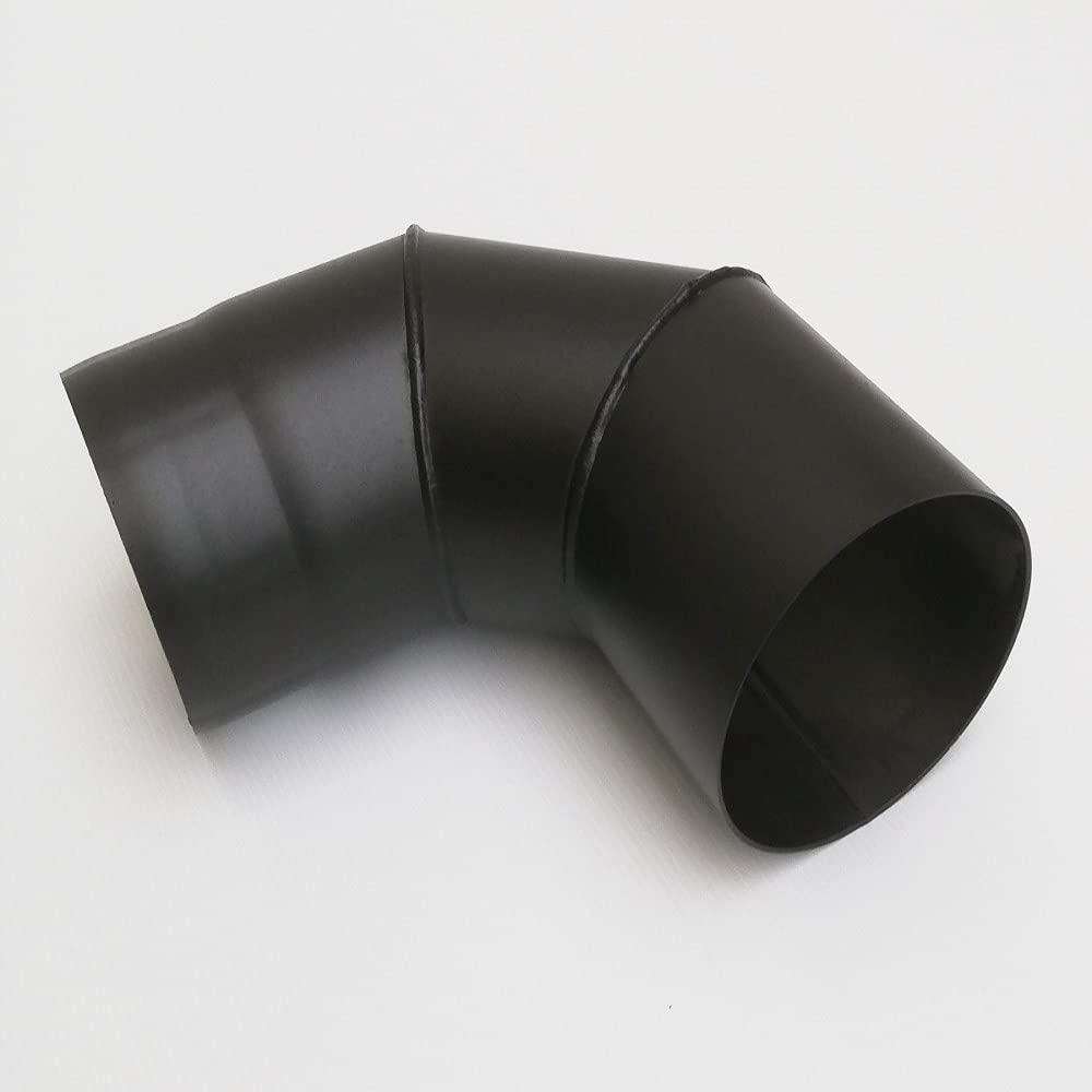 Aflex raccordo per stufa a legna - camino curva MF a 90 gradi (200mm)