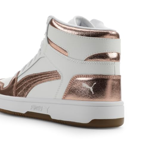 Image of Puma Womens Rebound Layup Luster Mid Shoes