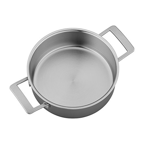 Demeyere Industry 5-Ply 4-Qt Stainless Steel Deep Saute Pan, Silver #TOP1