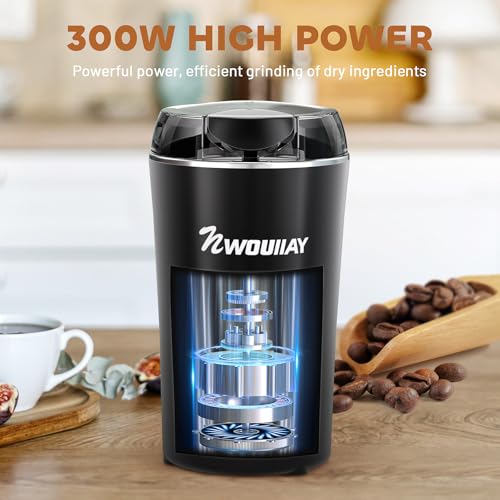 Elektrische Kaffeemühle mit Edelstahlklingen