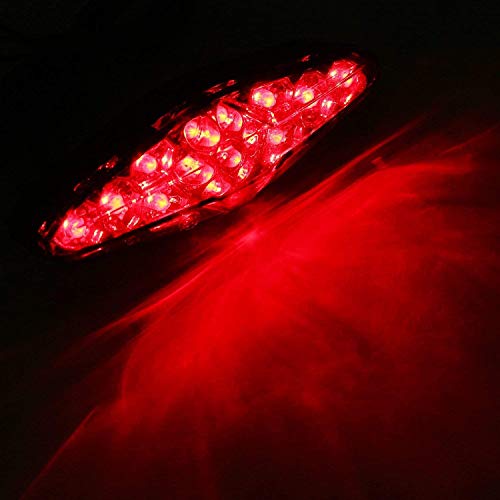 CICMOD Motorrad 15LED Rücklicht Bremslicht Kennzeichenbeleuchtung Wasserdicht Staubdicht