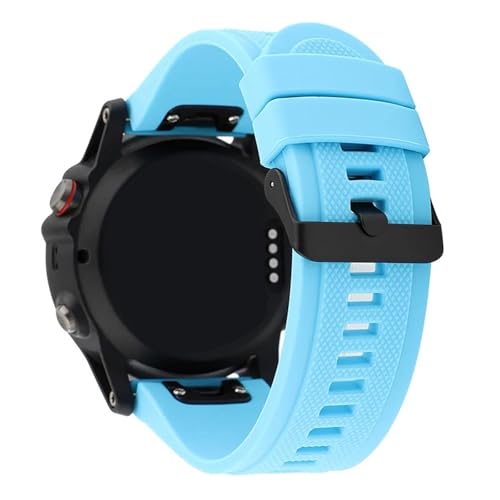 [�����ȓX] 20 22 26mm �V���R���X�g���b�v �ɓK��Garmin Fenix 7X 6X 5X 7S 6S 5S Pro 7 6 5 Plus 3HR 945 Epix Gen 2 Enduro Instinct 1 2X �E�H�b�`�o���h(Sky