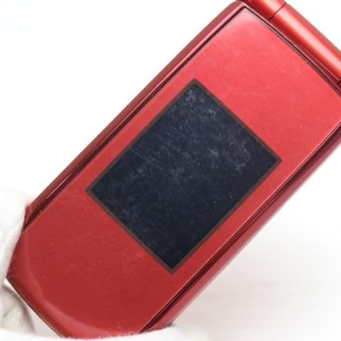 Amazon | docomo F-09B [レッド] らくらくホン7 富士通 ドコモ 白ロム