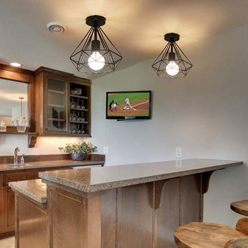 Laterne Nordic Zeitgenossische Pendelleuchte Art Schmiedeeisen Kronleuchter Platz Dreieckige Pyramide Schwarz Wohnzimmer Lichter Bar Hangelampe E27 Nicht Enthalten Sidra Hospital