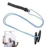 Shoulder Pulley Over The Door for Physiotherapy, Shoulder Exercise Pulley for Rotator Cuff Rehab, Arm Pulley Physio Door, Exercise Pulley System Over Door Relieve Frozen Shoulder (Blue)