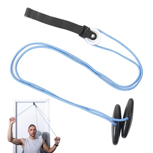Shoulder Pulley Multi-Use Pulley Over The Door for Physiotherapy Shoulder Exercise Pulley for Rotator Cuff Rehab Arm Pulley Physio Door Exercise Pulley System Over Door Relieve Frozen Shoulder