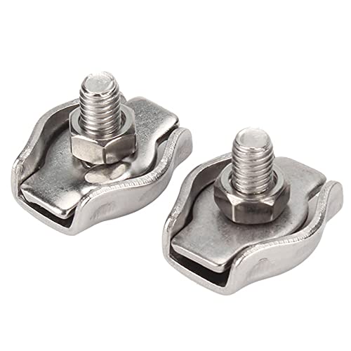 Serre cable INOX M4 Simplex de haute précision : robustesse et finition acier brossé - 5