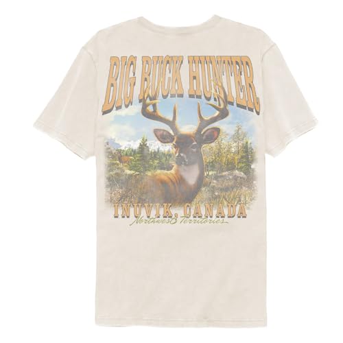 Premium Collection Big Buck Hunter Front & Back Print Adult Comfort Colors T Shirt Video Game Graphic Tee2
