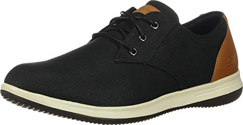 Skechers mens Oxford, Black, 11.5 US
