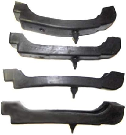 Aftermarket Rubber Radiator Insulator Pads / 4 Core Radiator Upper and Lower Mounts 4 Piece Kit Compatible with Chevrolet Buick Oldsmobile Pontiac