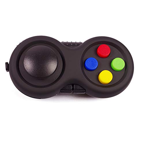 LWNN Fidget Controller Pad Cube, Fidget Pad Fidget Buttons Controller, Fidget Toys para Ansiedade St