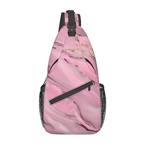 Sac à dos sling marbre compact pour libérer vos mains