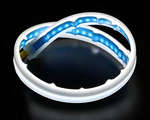 Image of WolkomHome Exclusive DRL LED Daytime Running Lights Styling Accessories Turn Signal Indicator Guide Strip Headlights And Tail Lights Assembly Set Of 2 Pc Universal for All Cars