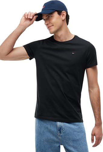 Tommy Hilfiger Mens Original Jersey T-Shirt Color: Black Size: 2XL