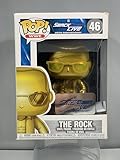 Funko POP! WWE: Smackdown Live 20th Anniversary - The Rock (Gold Metallic) (NYCC Debut)