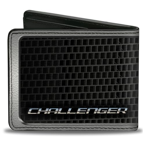 Buckle-Down Bifold Wallet Challenger,4.0" x 3.5"2